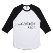 LCK Black Logo - Unisex Raglan Tee