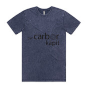 LCK Black Logo - Mens Stone Wash Staple Tee