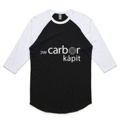 LCK White Logo - Unisex Raglan Tee